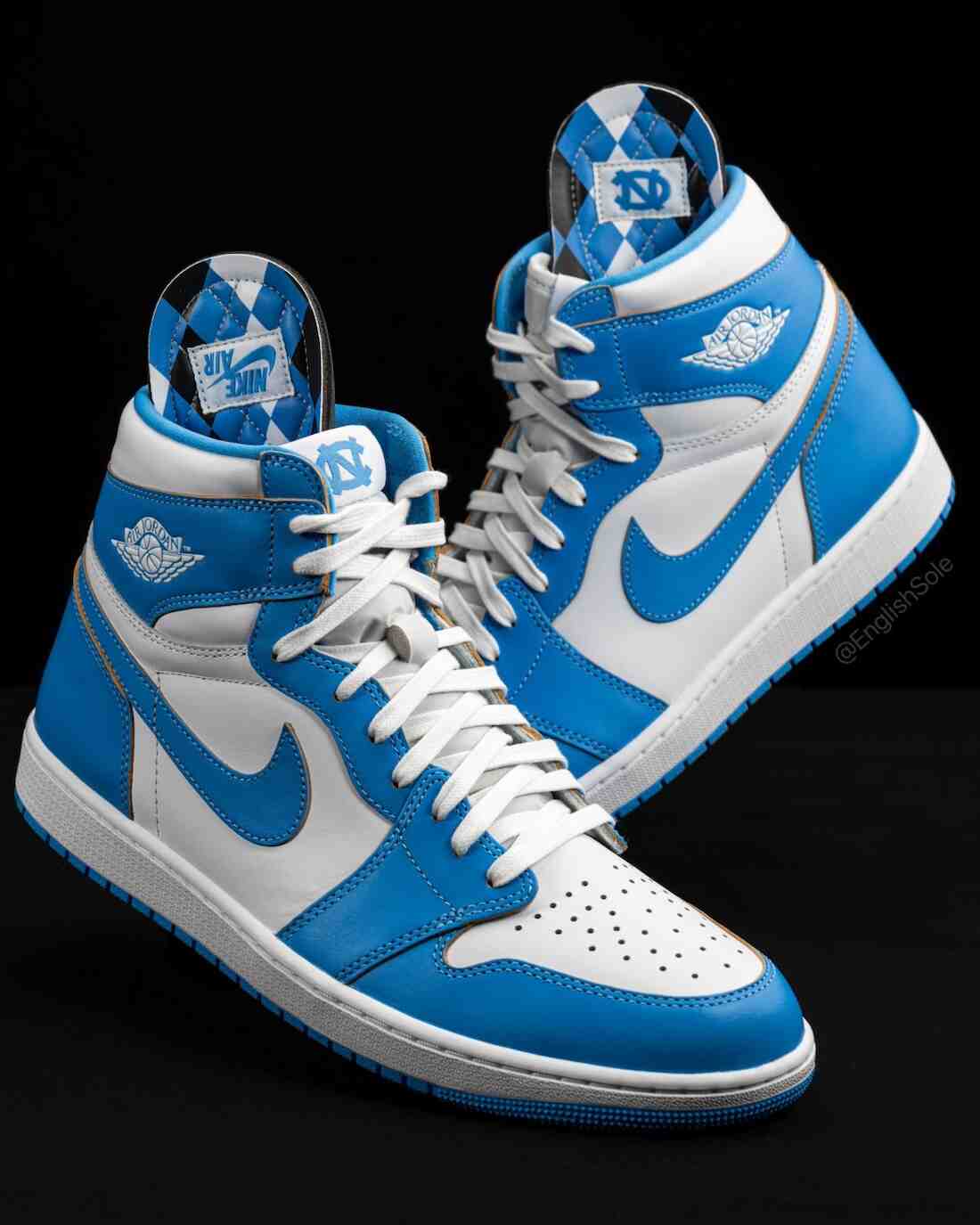 Air Jordan 1 UNC, Air Jordan 1, Air Jordan - Air Jordan 1 High '85 "UNC" PE 亮相