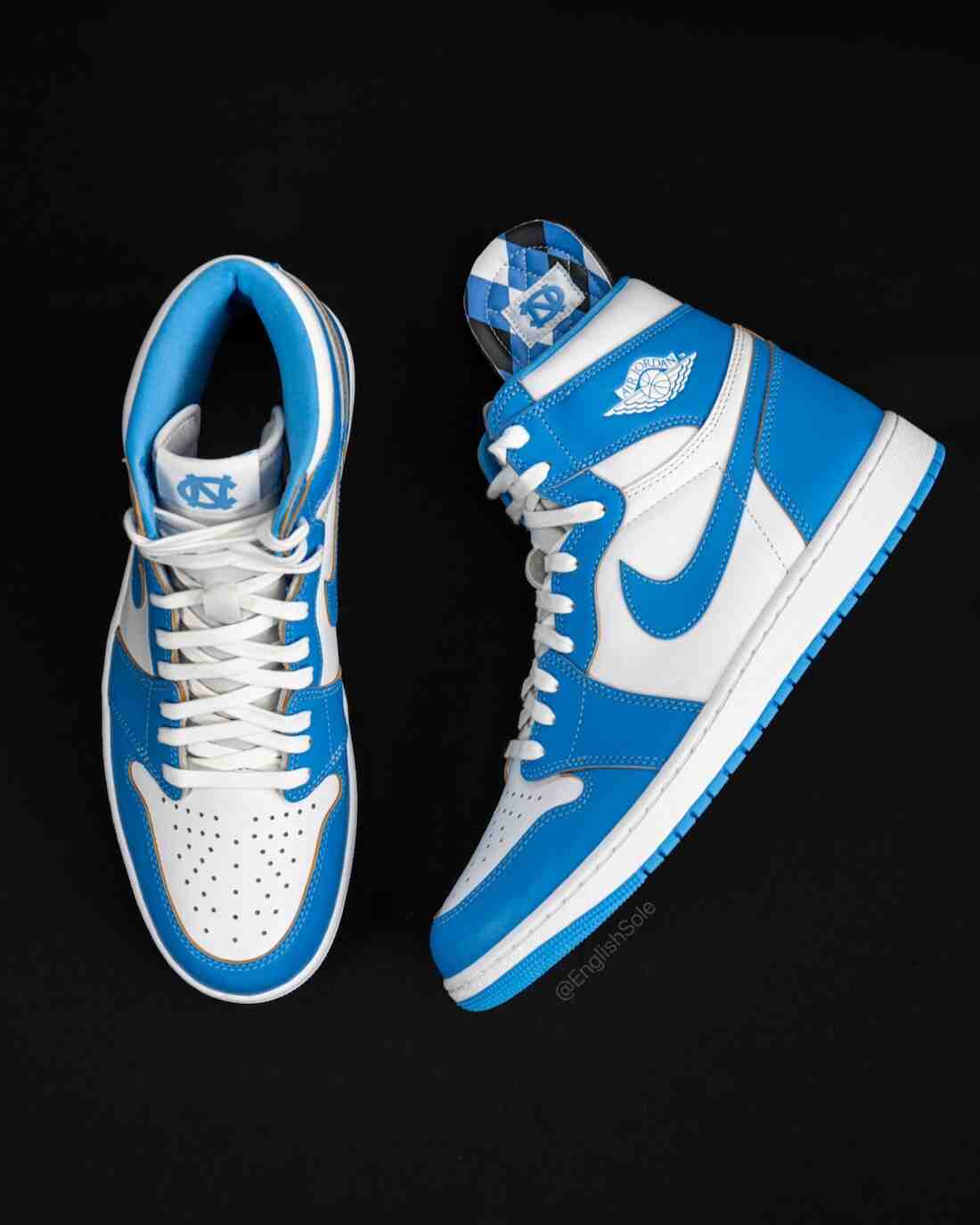 Air Jordan 1 UNC, Air Jordan 1, Air Jordan - Air Jordan 1 High '85 "UNC" PE 亮相