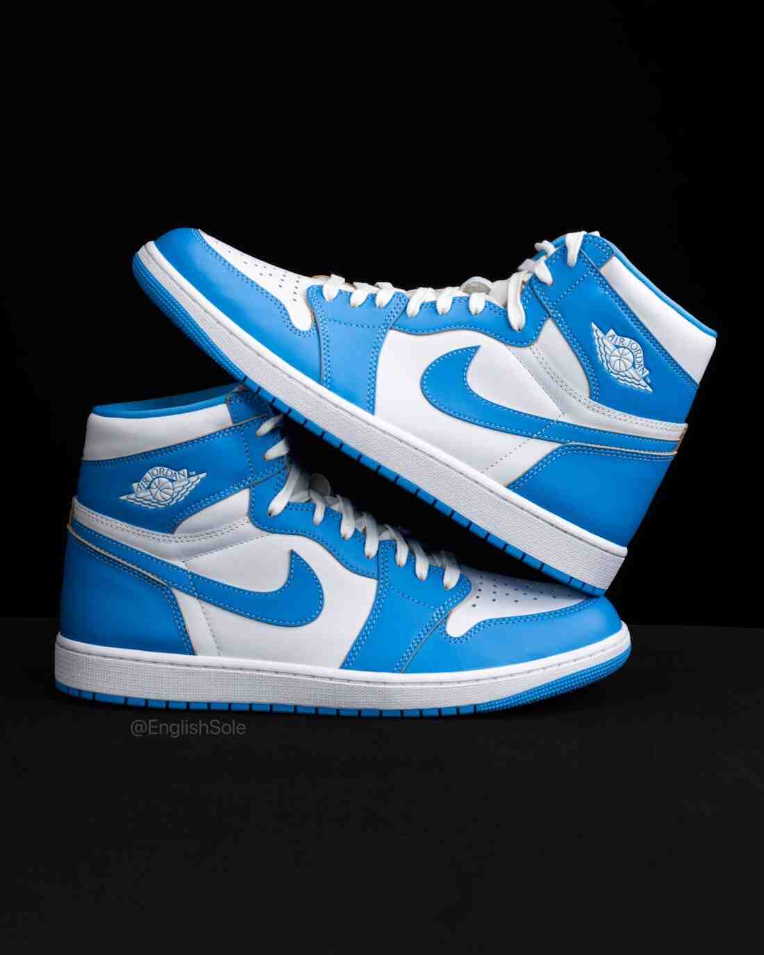 Air Jordan 1 UNC, Air Jordan 1, Air Jordan - Air Jordan 1 High '85 "UNC" PE 亮相