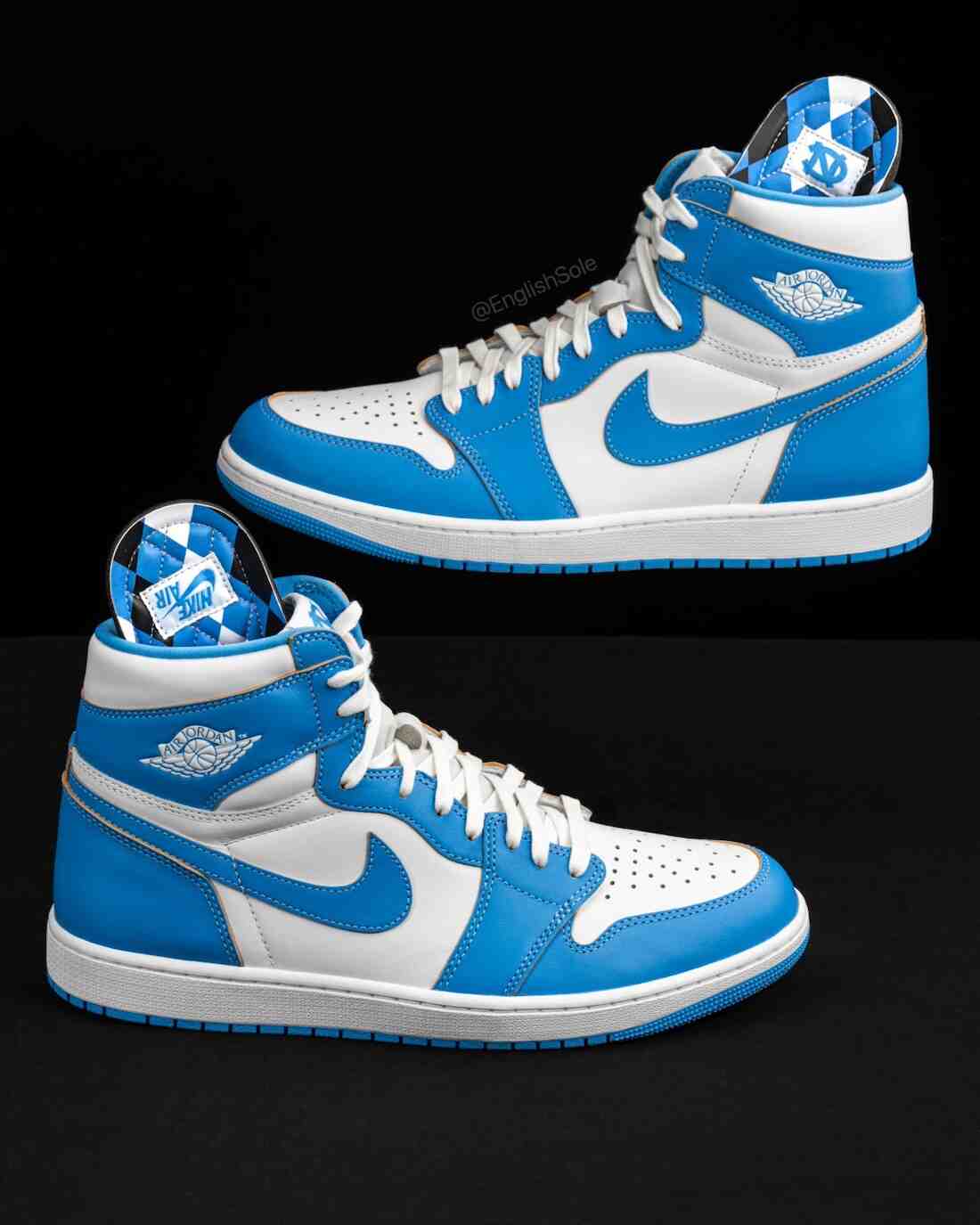 Air Jordan 1 UNC, Air Jordan 1, Air Jordan - Air Jordan 1 High '85 "UNC" PE 亮相