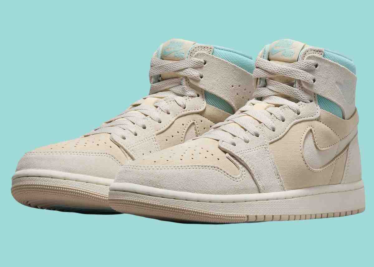Air Jordan 1 Zoom CMFT 2 "椰奶/淡露 "2024 年夏季發佈 Air Jordan 1 Zoom CMFT 2, Air Jordan 1, Air Jordan - Air Jordan 1 Zoom CMFT 2 "椰奶/淡露 "2024 年夏季發佈