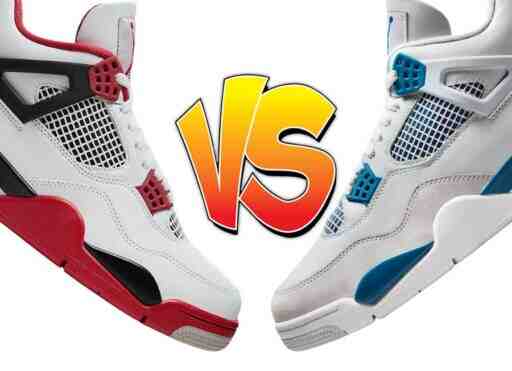 Community Poll, Air Jordan 4 Military Blue, Air Jordan 4 Fire Red, Air Jordan 4 - 更好的 Air Jordan 4 OG："火紅 "或 "軍藍"