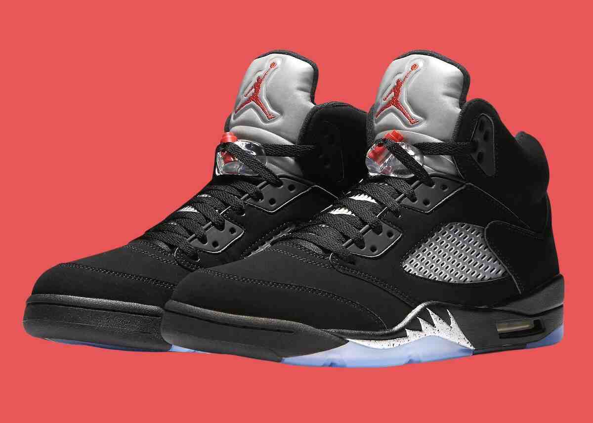 Nike, Jordan Brand, Air Jordan 5 Metallic, Air Jordan 5 - 空氣喬丹 5 OG "黑色金屬 "2025 年春季回歸