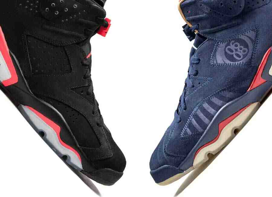 Community Poll, Air Jordan 6 Infrared, Air Jordan 6 Doernbecher, Air Jordan 6 - 更好的 Air Jordan 6 發佈："Infrared "還是 "Doernbecher"