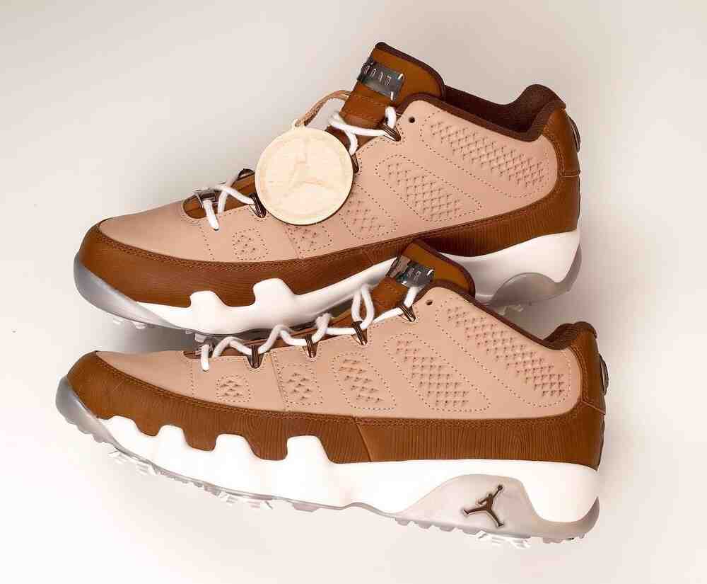 Nike, Air Jordan 9, Air Jordan - Happy Life Wood x Air Jordan 9 Low Golf 將於 2024 年 4 月發佈