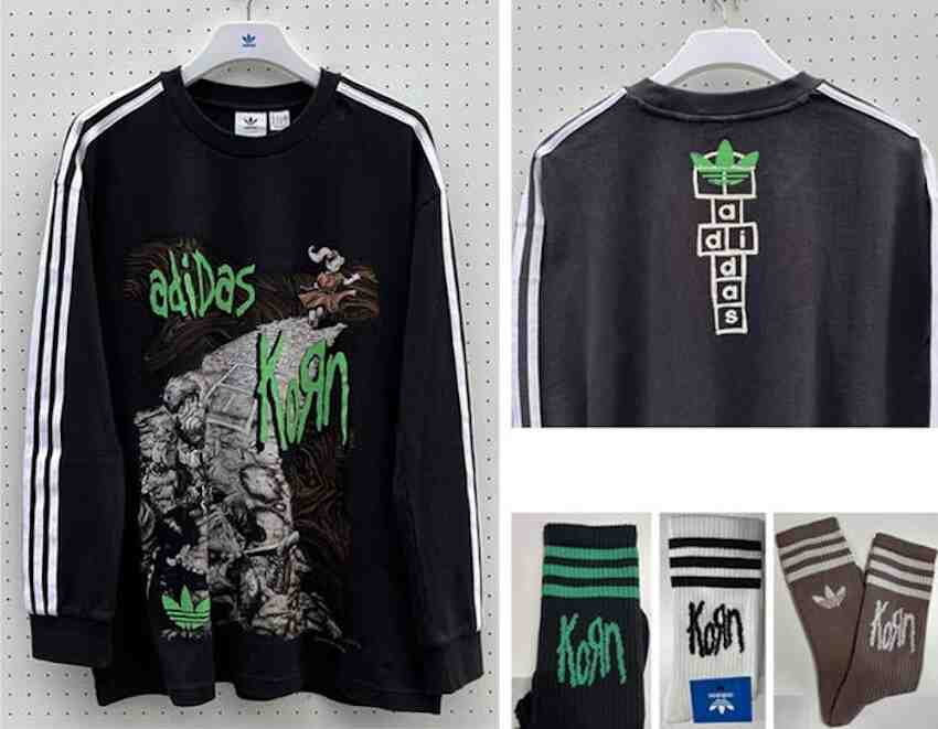 Korn, adidas Supermodified, adidas Campus, adidas - Korn x adidas 第二個系列將於 2024 年 5 月發佈