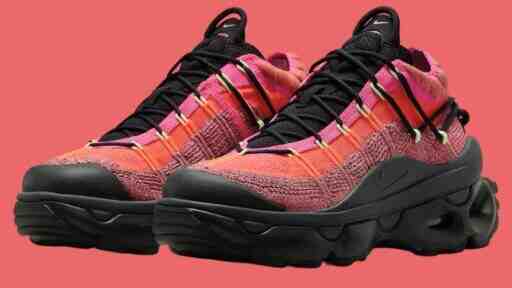 Nike Air Max Flyknit Venture, Nike - 2024 年夏季，耐克 Air Max Flyknit Venture 將以 "深紅粉色 "閃亮登場