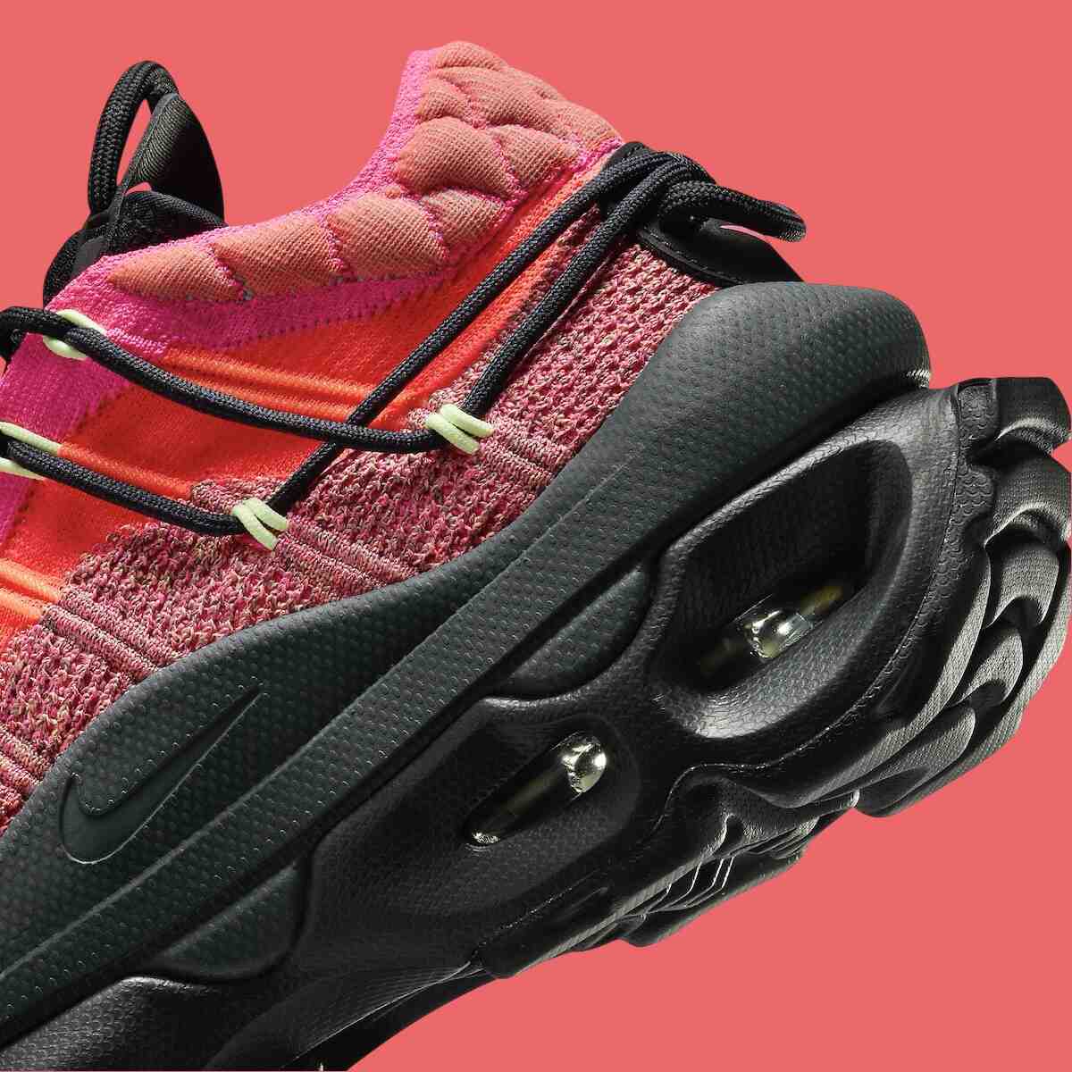Nike Air Max Flyknit Venture, Nike - 2024 年夏季，耐克 Air Max Flyknit Venture 將以 "深紅粉色 "閃亮登場