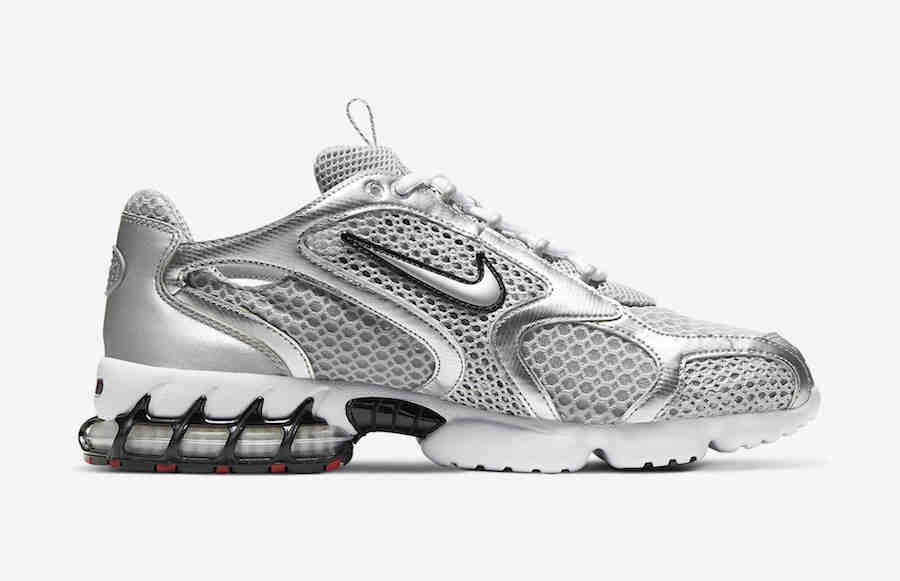 Nike Air Zoom Spiridon Caged Metallic Silver CJ1288-001 Release Date