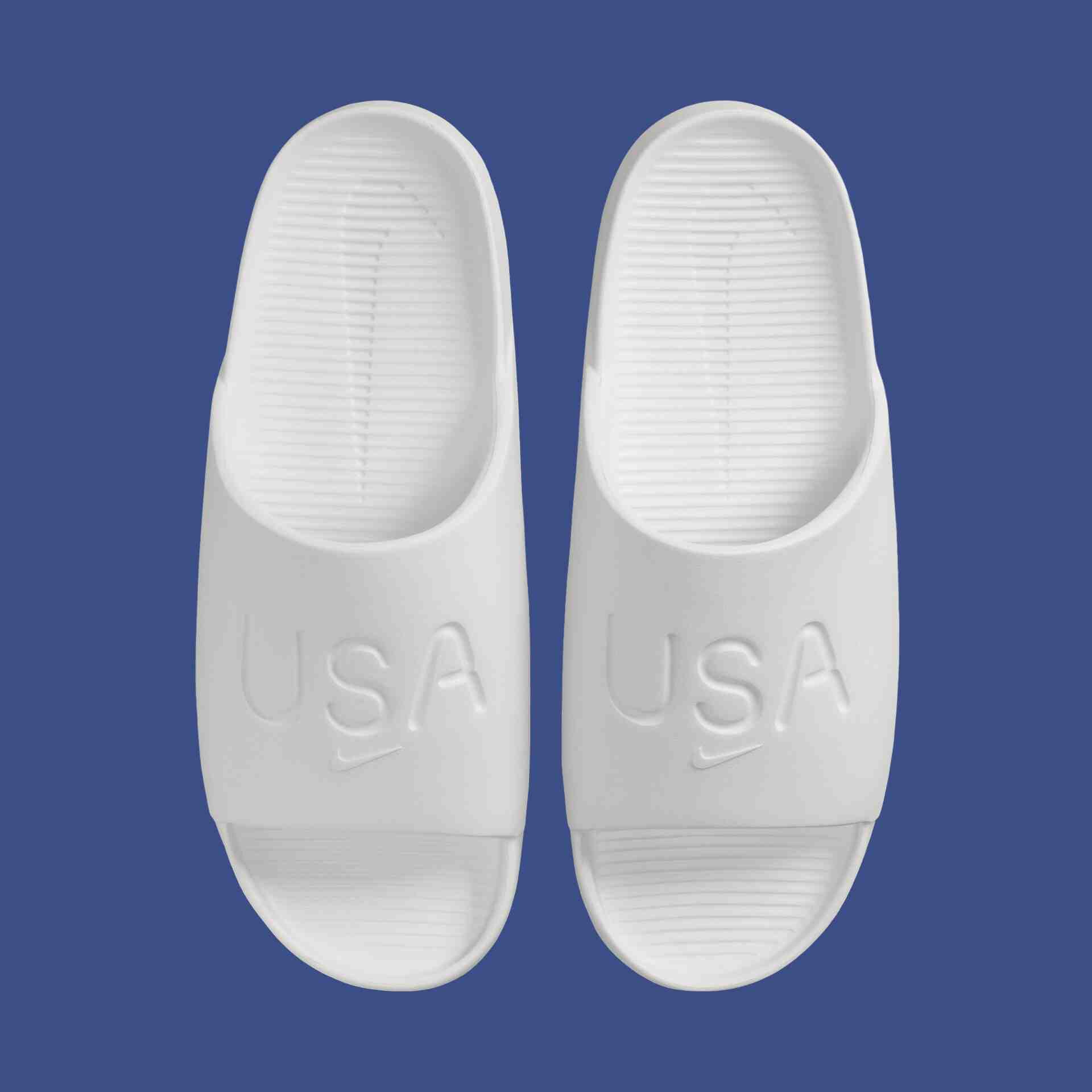 耐克 "美國 "奧運滑行鞋 2024 年夏季發佈 Nike Calm Slide, Nike - 耐克 "美國 "奧運滑行鞋 2024 年夏季發佈