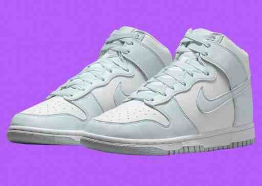 Nike Dunk High, Nike - 耐克 Dunk High Next Nature "冰川藍 "2024 年夏季發佈