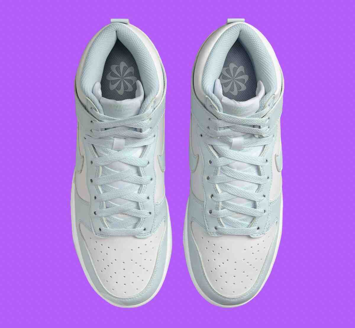 耐克 Dunk High Next Nature "冰川藍 "2024 年夏季發佈 Nike Dunk High, Nike - 耐克 Dunk High Next Nature "冰川藍 "2024 年夏季發佈