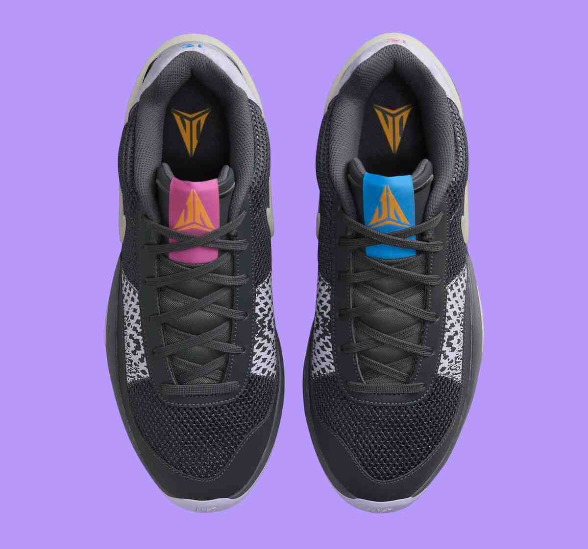 耐克 Ja 1 "Personal Touch"(鐵灰色)2024 年 5 月發佈 Nike Ja 1, Nike - 耐克 Ja 1 "Personal Touch"(鐵灰色)2024 年 5 月發佈