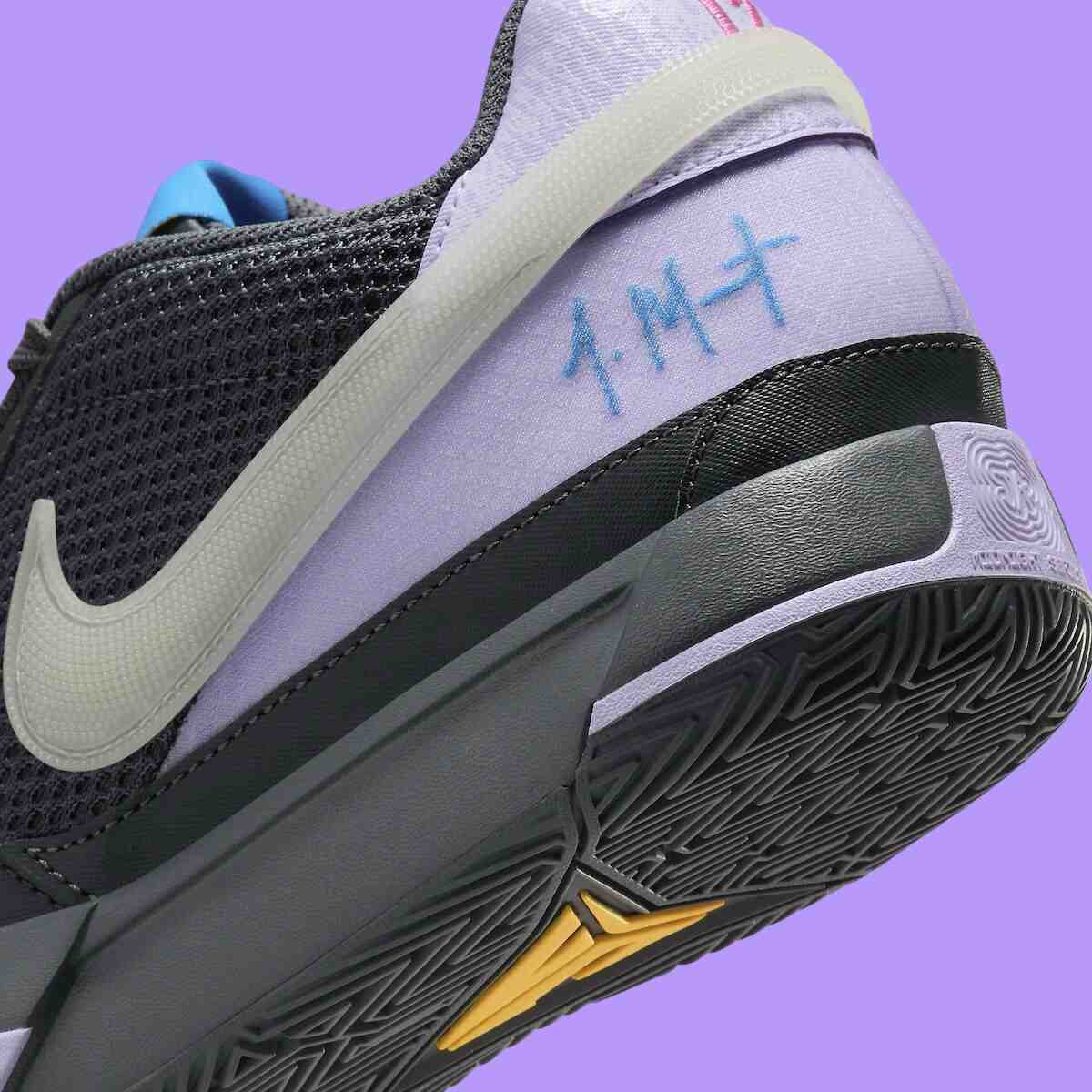耐克 Ja 1 "Personal Touch"(鐵灰色)2024 年 5 月發佈 Nike Ja 1, Nike - 耐克 Ja 1 "Personal Touch"(鐵灰色)2024 年 5 月發佈