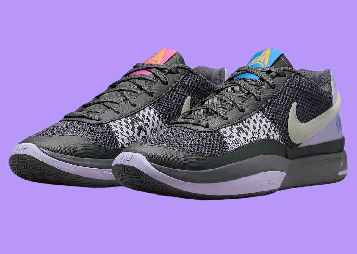 耐克 Ja 1 "Personal Touch"(鐵灰色)2024 年 5 月發佈 Nike Ja 1, Nike - 耐克 Ja 1 "Personal Touch"(鐵灰色)2024 年 5 月發佈