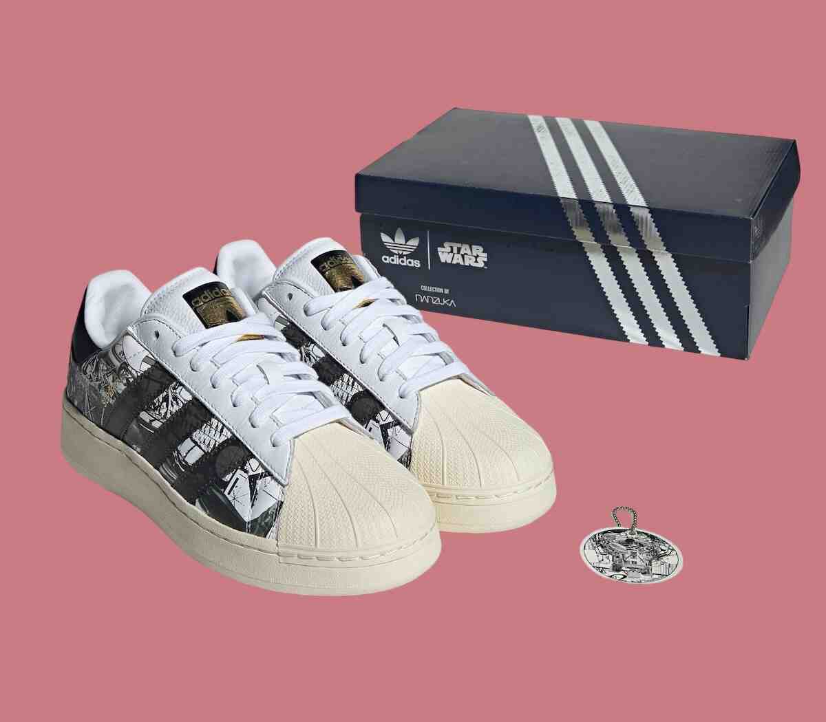 Star Wars, adidas superstar, adidas - 星球大戰 x 南塚 x 阿迪達斯超級巨星 XLG 將於 2024 年 5 月發佈