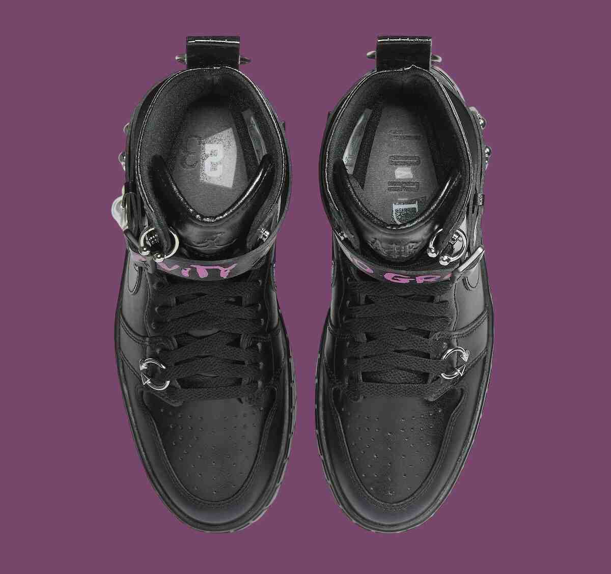 Air Jordan 1 Brooklyn "全球紫 "2024 年夏日哥特朋克風來襲 Air Jordan 1 Brooklyn, Air Jordan 1, Air Jordan - Air Jordan 1 Brooklyn "全球紫 "2024 年夏日哥特朋克風來襲