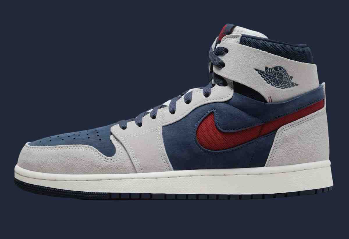 Air Jordan 1 Zoom CMFT 2 "Olympic "將於 2024 年 7 月發佈 Air Jordan 1 Zoom CMFT 2, Air Jordan 1, Air Jordan - Air Jordan 1 Zoom CMFT 2 "Olympic "將於 2024 年 7 月發佈