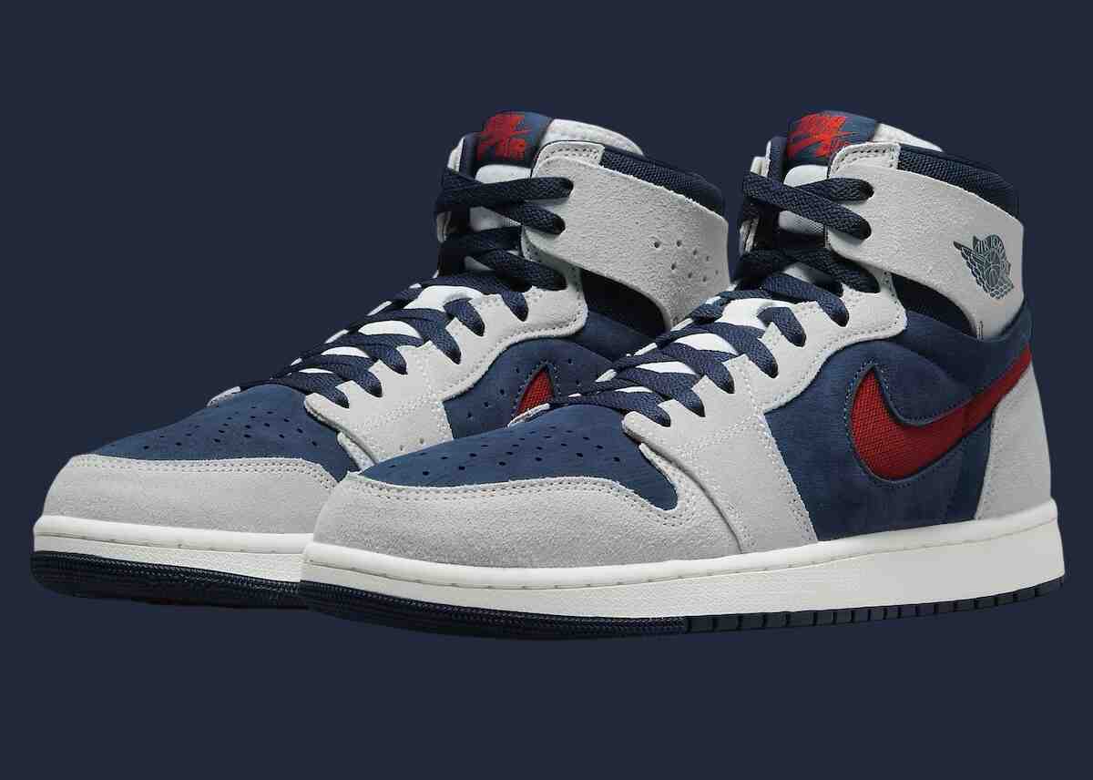 Air Jordan 1 Zoom CMFT 2 "Olympic "將於 2024 年 7 月發佈 Air Jordan 1 Zoom CMFT 2, Air Jordan 1, Air Jordan - Air Jordan 1 Zoom CMFT 2 "Olympic "將於 2024 年 7 月發佈
