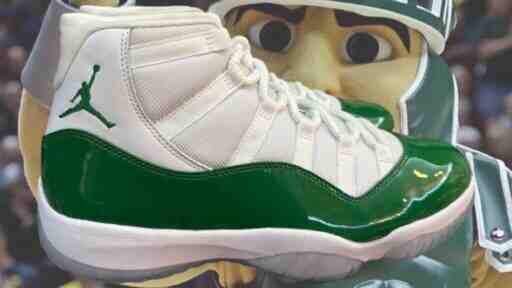 Michigan, Air Jordan 11, Air Jordan 1, Air Jordan - Air Jordan 11 "Michigan State" PE 亮相