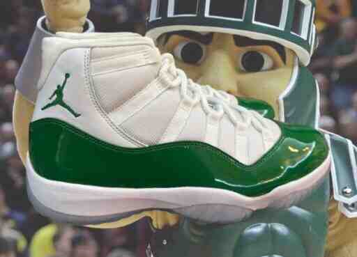 Michigan, Air Jordan 11, Air Jordan 1, Air Jordan - Air Jordan 11 "Michigan State" PE 亮相