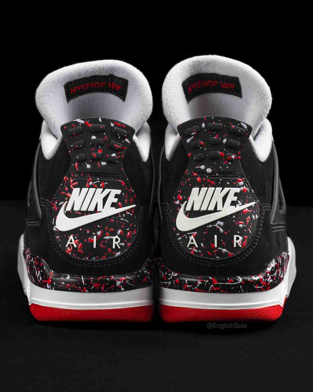 OVO, Air Jordan 4 Splatter, Air Jordan 4, Air Jordan - 德雷克的 Air Jordan 4 OVO "Splatter" PE