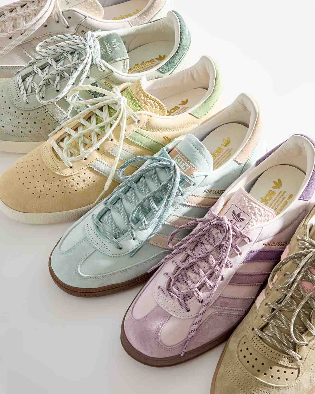 KITH, adidas Samba, adidas Indoor Super, adidas Handball Spezial, adidas Gazelle - Kith 為阿迪達斯 Originals 設計的 2024 夏季經典款