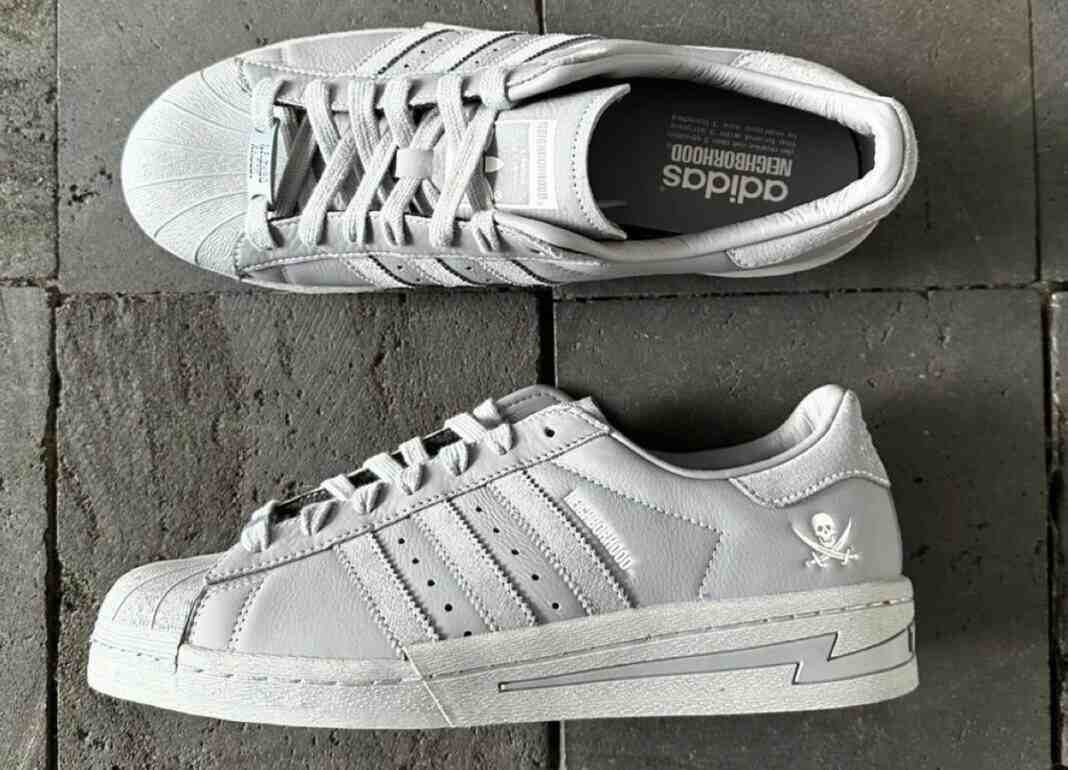 Neighborhood, adidas superstar, adidas - NEIGHBORHOOD x adidas Superstar "水泥灰 "2024 年發佈