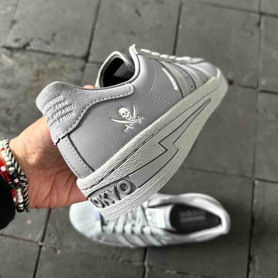 NEIGHBORHOOD x adidas Superstar "水泥灰 "2024 年發佈 Neighborhood, adidas superstar, adidas - NEIGHBORHOOD x adidas Superstar "水泥灰 "2024 年發佈