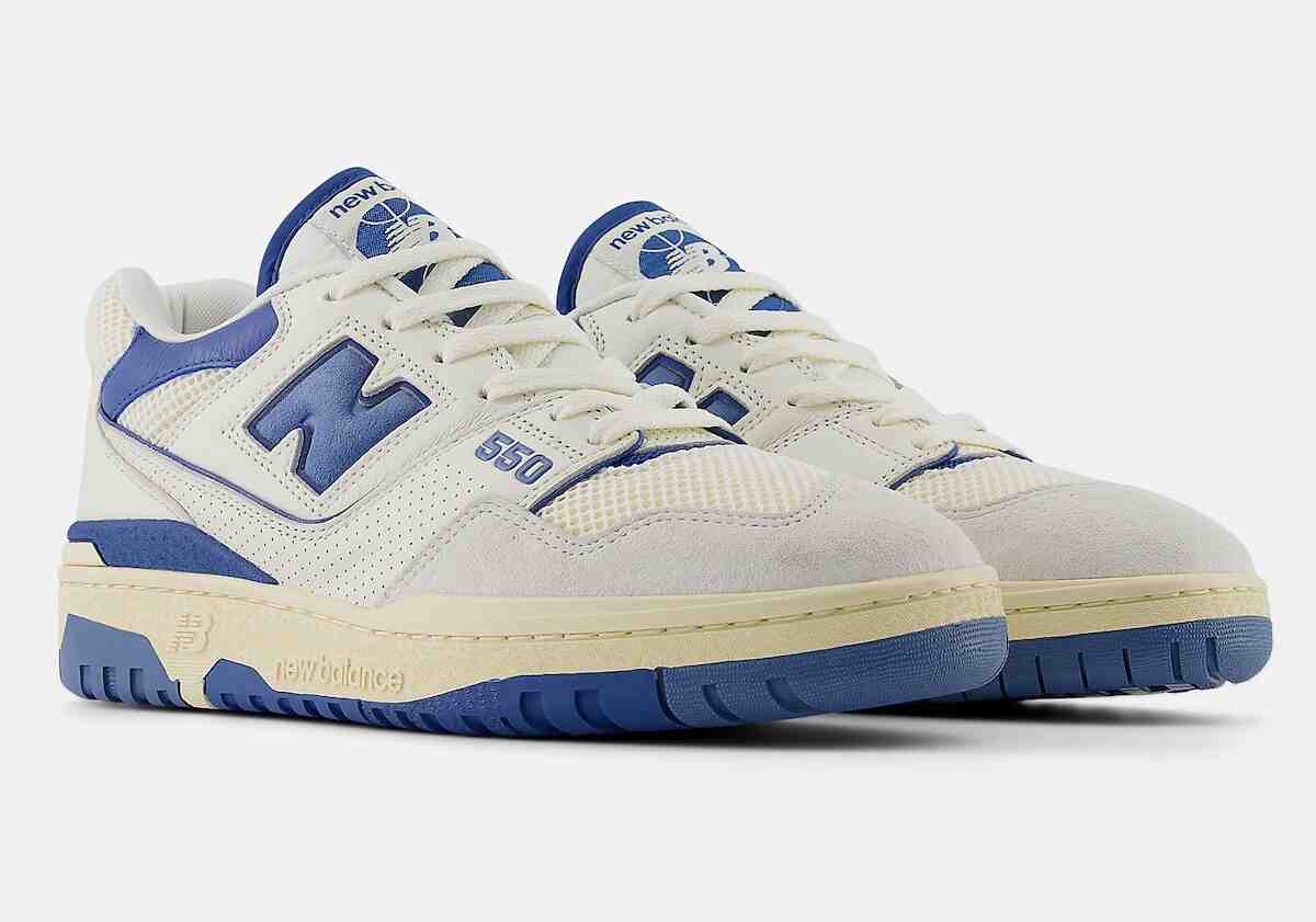 New Balance 550, New Balance, Aimé Leon Dore - 紐巴倫 550 "海鹽 "包裝現已上市（2024 年 5 月）