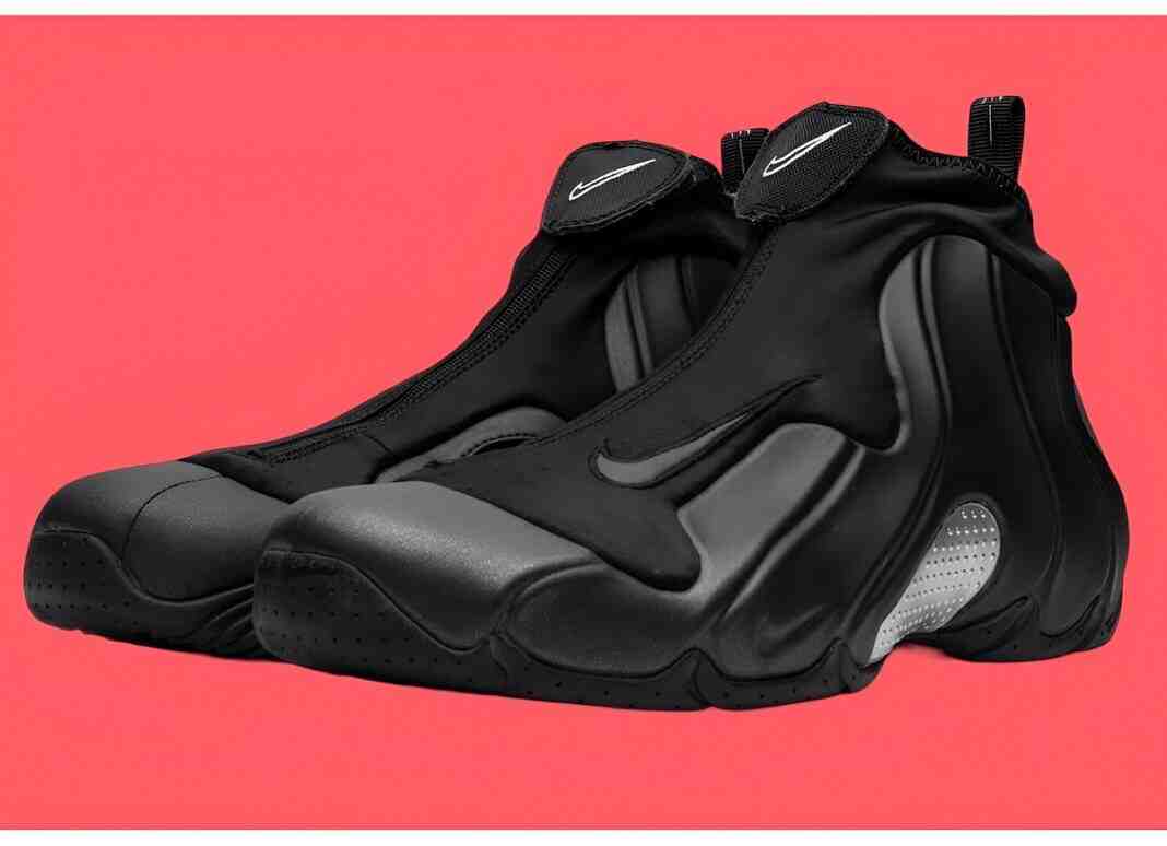 Nike Air Flightposite, Nike - 耐克 Air Flightposite One "黑色 "將於 2025 年春季回歸