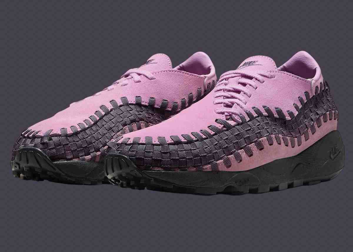 Nike Air Footscape Woven, Nike Air Footscape, Nike - 耐克 Air Footscape Woven "超越粉色 "2024 年秋季發佈