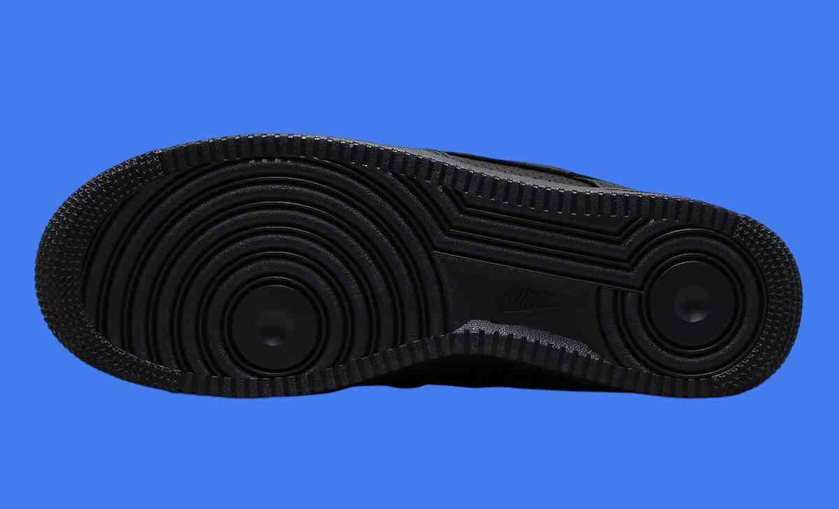耐克空軍一號低配版 "黑色打孔 "2024 年夏季發佈 Nike Air Force 1 Low, Nike Air Force 1, Nike - 耐克空軍一號低配版 "黑色打孔 "2024 年夏季發佈
