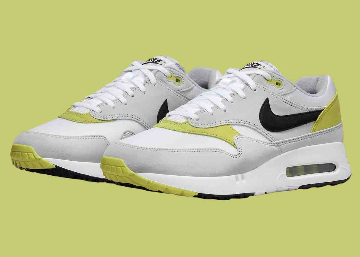 Nike Air Max 1 Golf, Nike Air Max 1, Nike - 耐克 Air Max 1 '86 OG 高爾夫 "明亮仙人掌 "2024 年秋季發佈