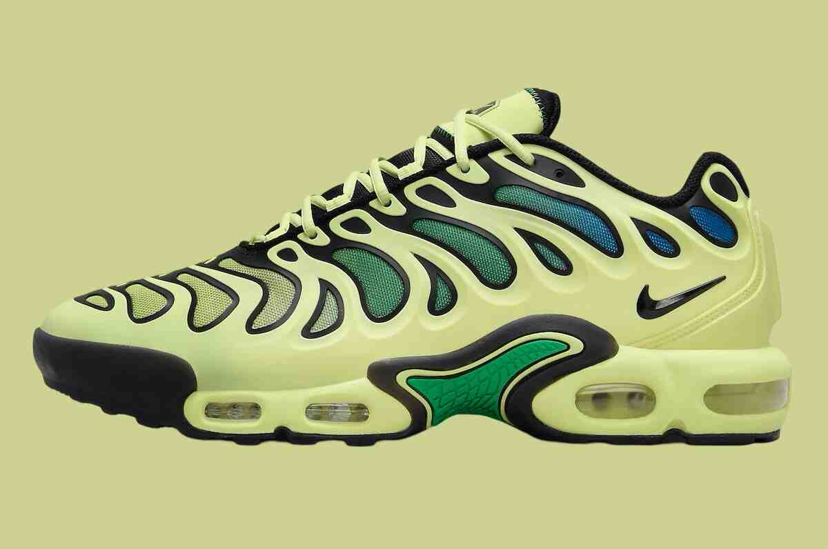 Nike Air Max Plus Drift, Nike Air Max Plus, Nike - 耐克 Air Max Plus Drift "Light Lemon Twist" 2024 年夏季發佈