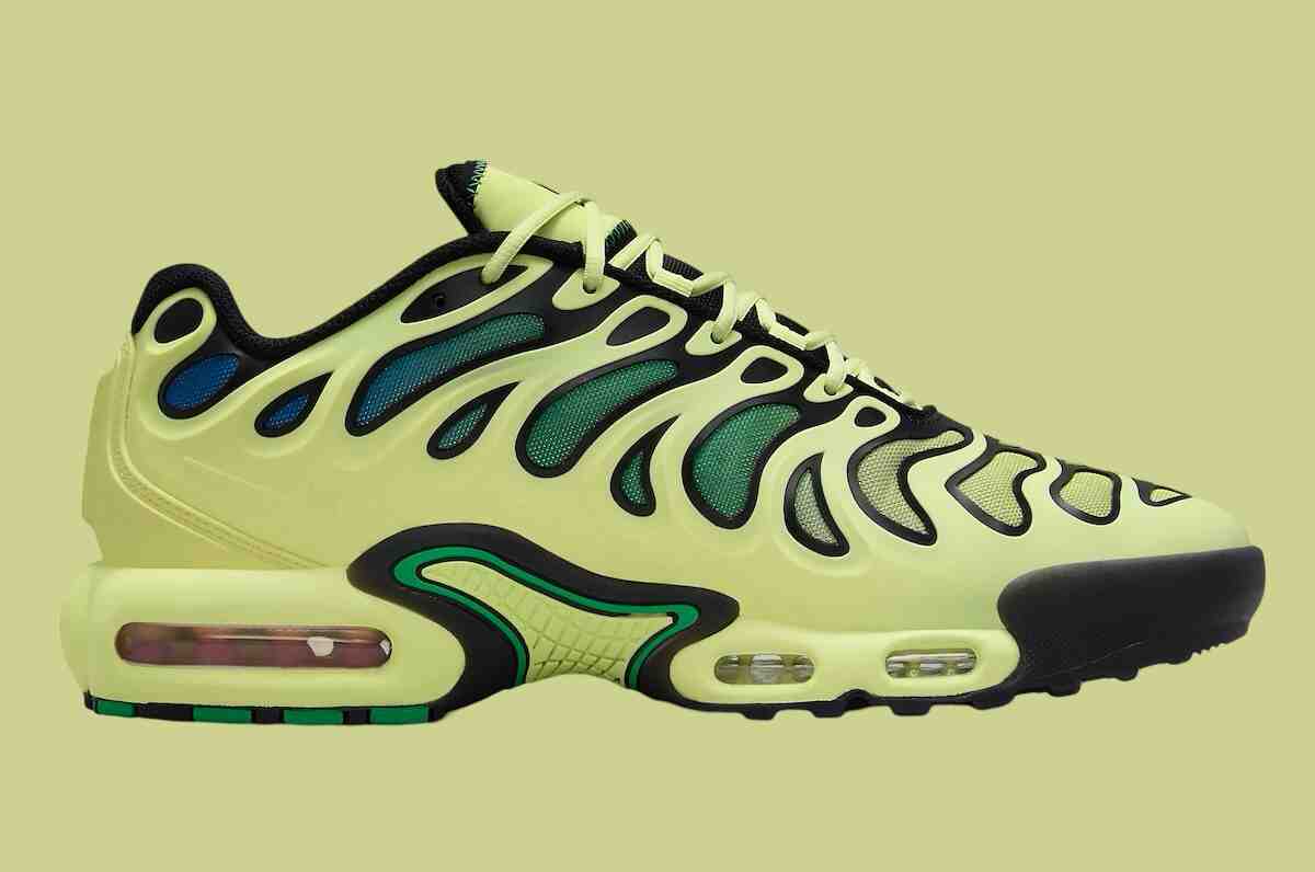 Nike Air Max Plus Drift, Nike Air Max Plus, Nike - 耐克 Air Max Plus Drift "Light Lemon Twist" 2024 年夏季發佈