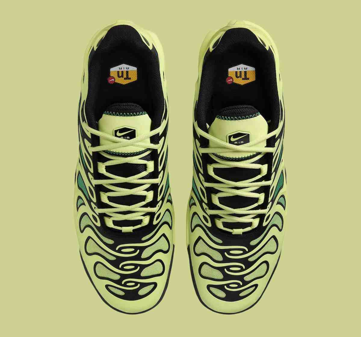 Nike Air Max Plus Drift, Nike Air Max Plus, Nike - 耐克 Air Max Plus Drift "Light Lemon Twist" 2024 年夏季發佈