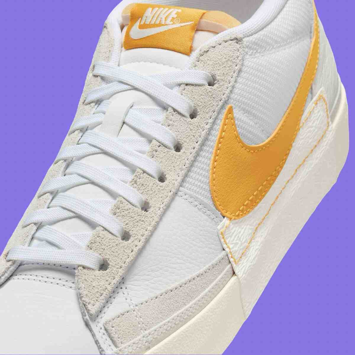 Nike Blazer Low, Nike Blazer, Nike - 耐克 Blazer Low 職業俱樂部 "大學金 "2024 年夏季發佈