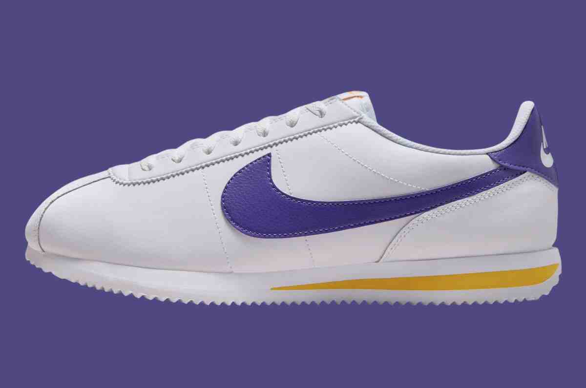 Nike Cortez, Nike - 耐克 Cortez "湖人隊 "2024 年夏季發佈