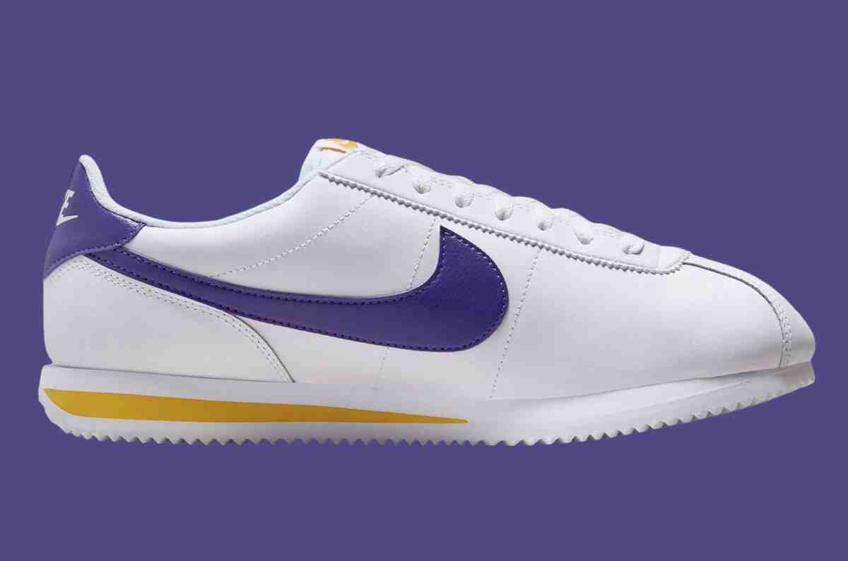 Nike Cortez, Nike - 耐克 Cortez "湖人隊 "2024 年夏季發佈