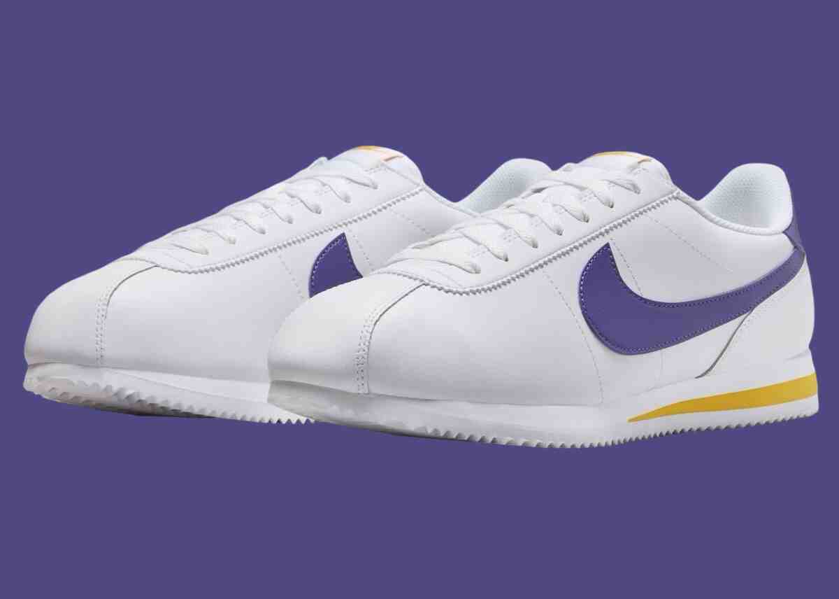 Nike Cortez, Nike - 耐克 Cortez "湖人隊 "2024 年夏季發佈