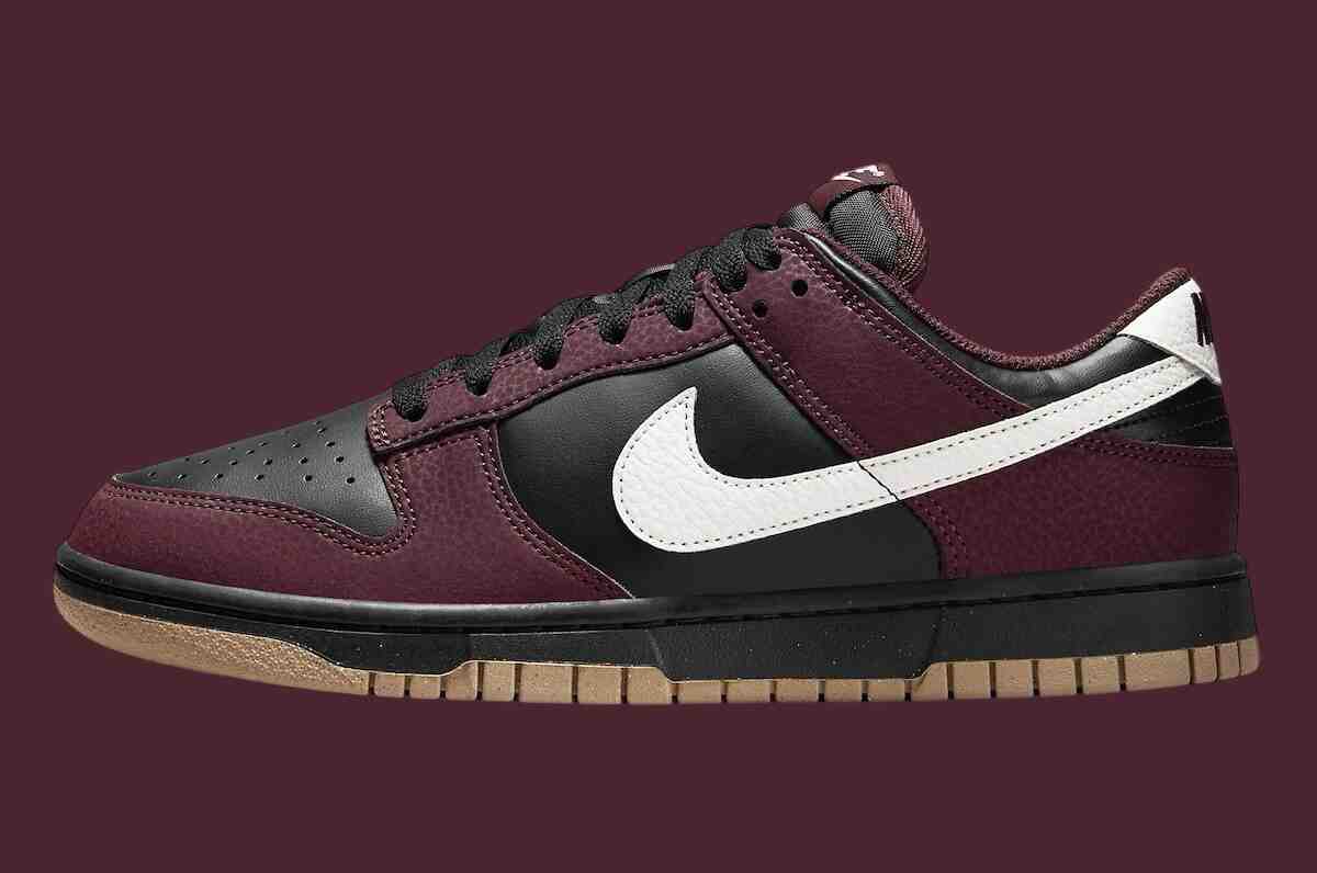 Nike Dunk Low, Nike - 耐克 Dunk Low Next Nature "Burgundy Crush" 2024 年夏季發佈