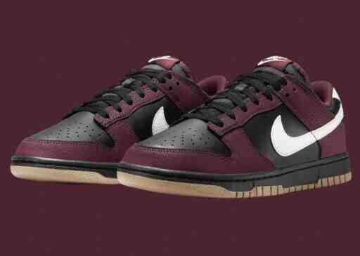 Nike Dunk Low, Nike - 耐克 Dunk Low Next Nature "Burgundy Crush" 2024 年夏季發佈