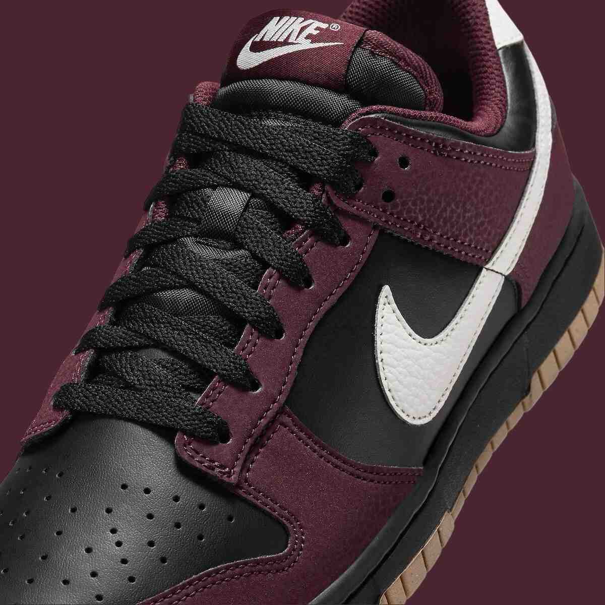 Nike Dunk Low, Nike - 耐克 Dunk Low Next Nature "Burgundy Crush" 2024 年夏季發佈