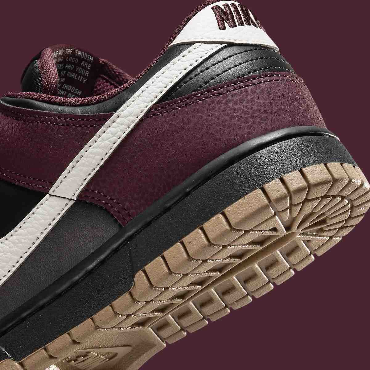 Nike Dunk Low, Nike - 耐克 Dunk Low Next Nature "Burgundy Crush" 2024 年夏季發佈