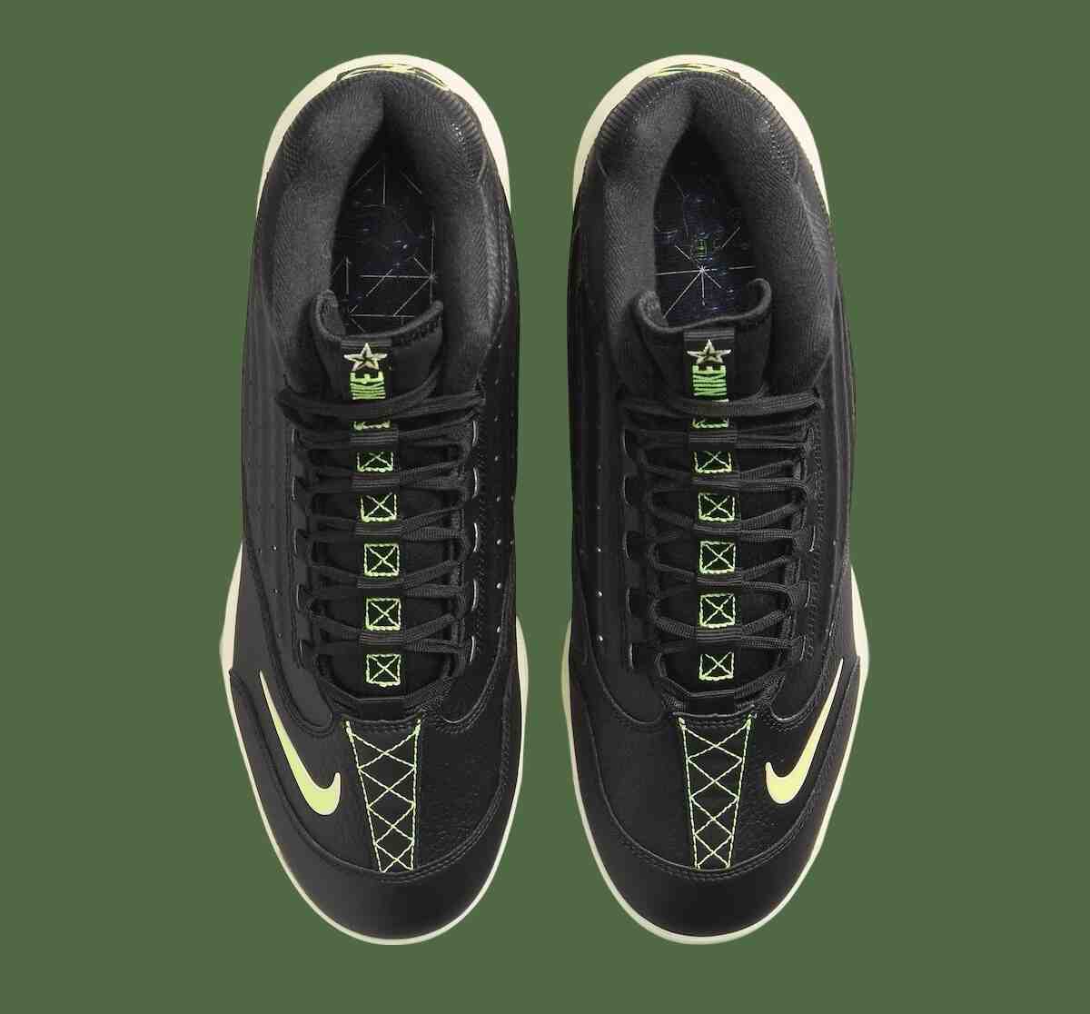 耐克格里菲 2 MCS "黑色/伏特 "球鞋 2024 年 7 月發佈 Nike Air Griffey Max 2, Nike - 耐克格里菲 2 MCS "黑色/伏特 "球鞋 2024 年 7 月發佈