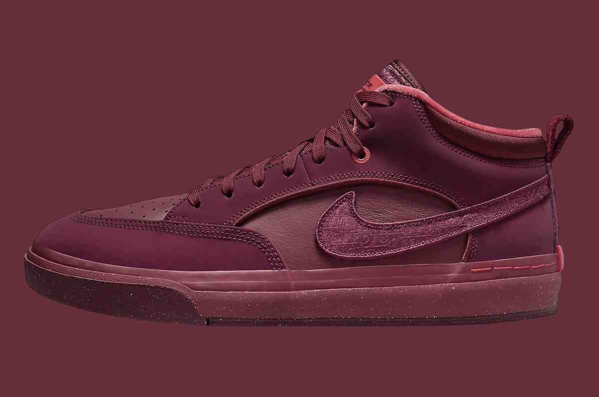 耐克 SB React Leo "深甜菜根 "2024 年夏季發佈 Nike SB React Leo, Nike SB, Nike, Leo Baker - 耐克 SB React Leo "深甜菜根 "2024 年夏季發佈