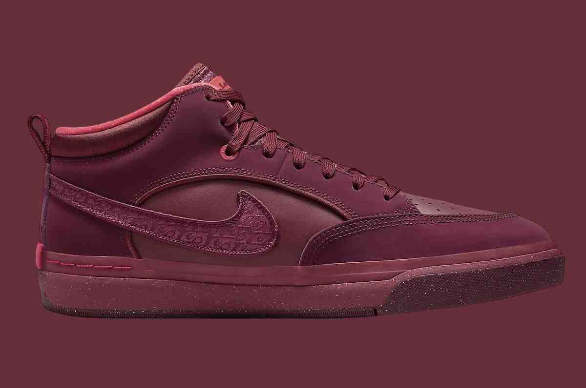 耐克 SB React Leo "深甜菜根 "2024 年夏季發佈 Nike SB React Leo, Nike SB, Nike, Leo Baker - 耐克 SB React Leo "深甜菜根 "2024 年夏季發佈