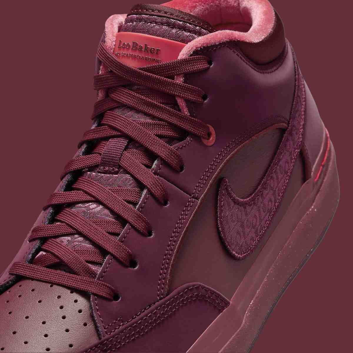 耐克 SB React Leo "深甜菜根 "2024 年夏季發佈 Nike SB React Leo, Nike SB, Nike, Leo Baker - 耐克 SB React Leo "深甜菜根 "2024 年夏季發佈