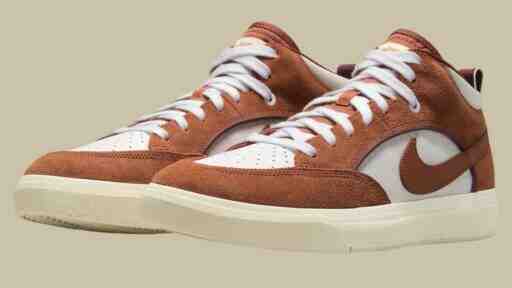 Nike SB React Leo, Nike SB, Nike, Leo Baker - 耐克 SB React Leo "Dark Russet" 2024 年夏季發佈